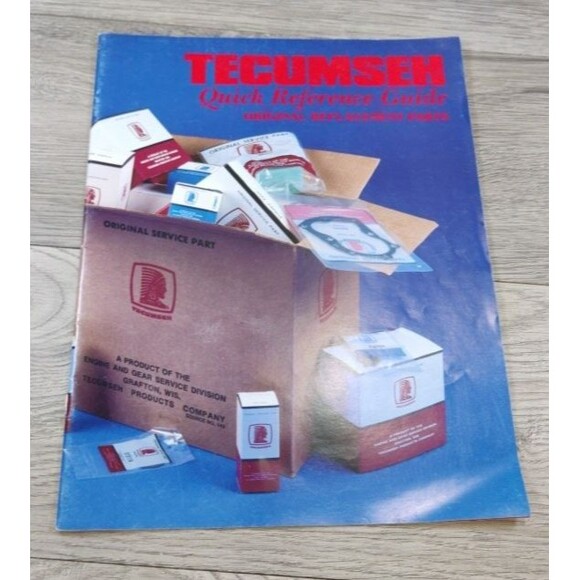 Tecumseh Quick Reference Guide Original Replacement Parts 1995-Small Engine - Picture 6 of 6